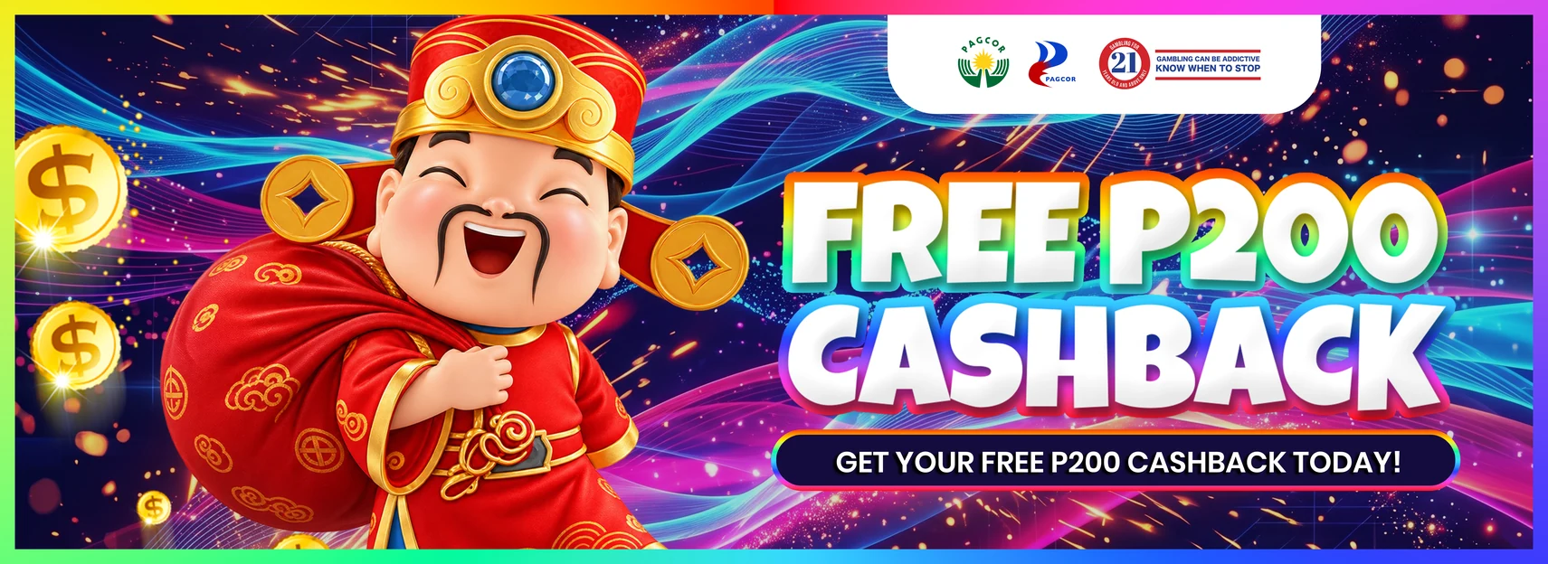 Deposit ₱500+ → up to ₱200 free, no added VTO